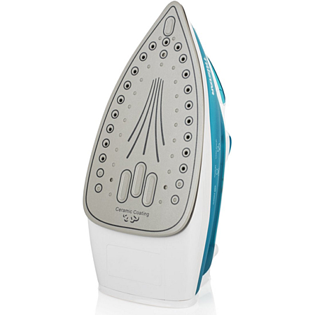 Fer à Vapeur Techwood Semelle Inox, Thermostat Réglable & Protection Thermique – TFV-2004