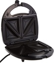 Black & Decker Appareil à Panini/Croque 750W – 2 Fentes – Noir