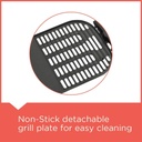 Black & Decker Barbecue électrique avec couvercle - 2200W