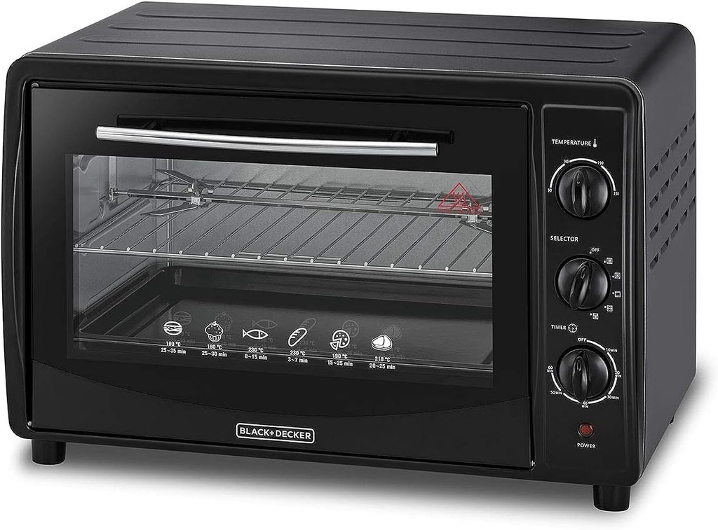 Black & Decker Four électrique 45L – Noir