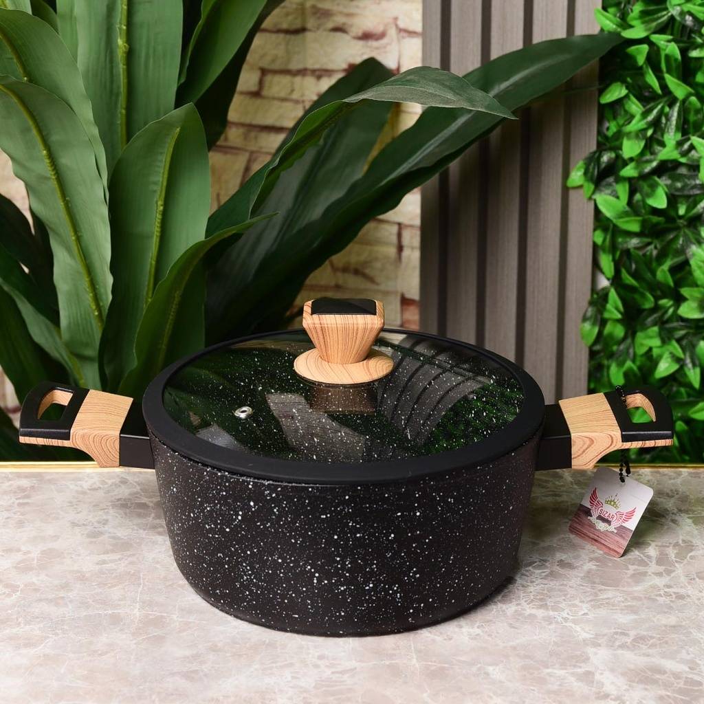 Marmite Granite Sizar 24 cm - Noir