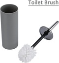 Ensemble D’accessoires De Salle De Bain 6 Pièces Gris