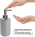 Ensemble D’accessoires De Salle De Bain 6 Pièces Gris