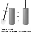 Ensemble D’accessoires De Salle De Bain 6 Pièces Gris