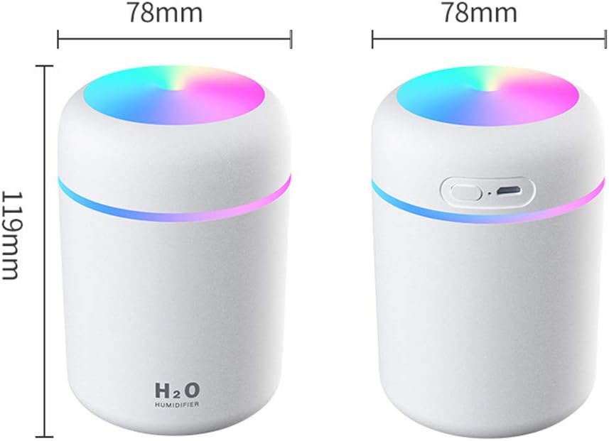 Diffuseur d'arôme Électrique D'Huiles Essentielles Blanc