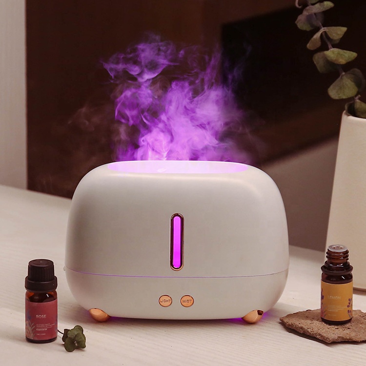 Diffuseur d'arôme Électrique D'Huiles Essentielles Blanc