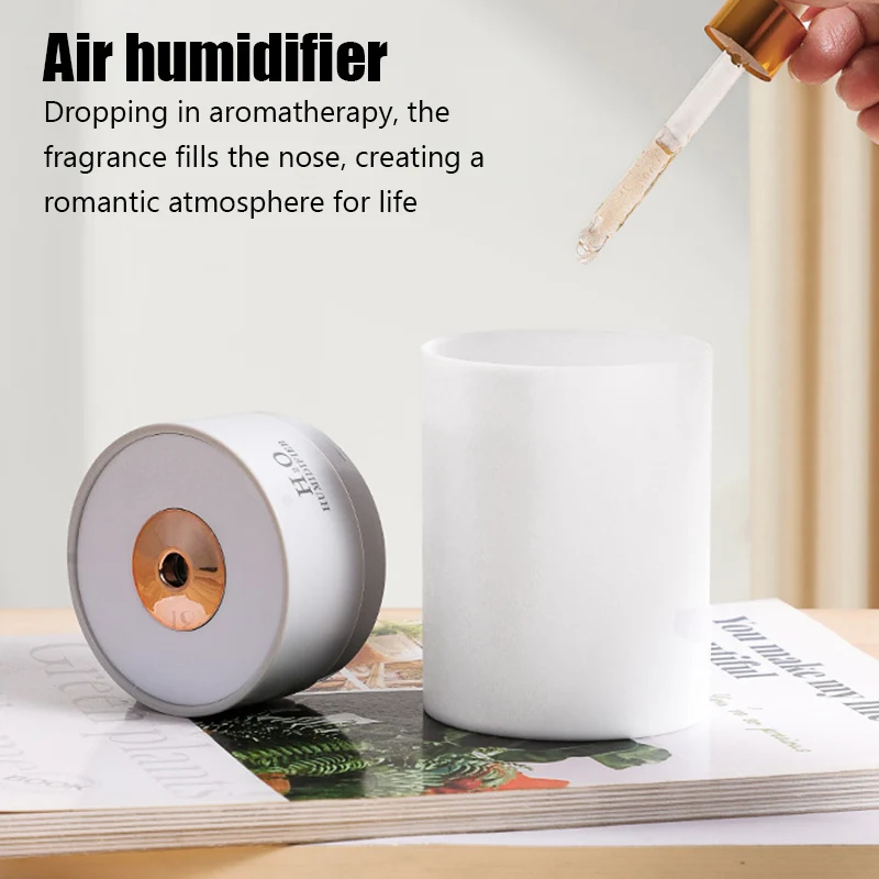Diffuseur d'arôme Électrique D'Huiles Essentielles Blanc
