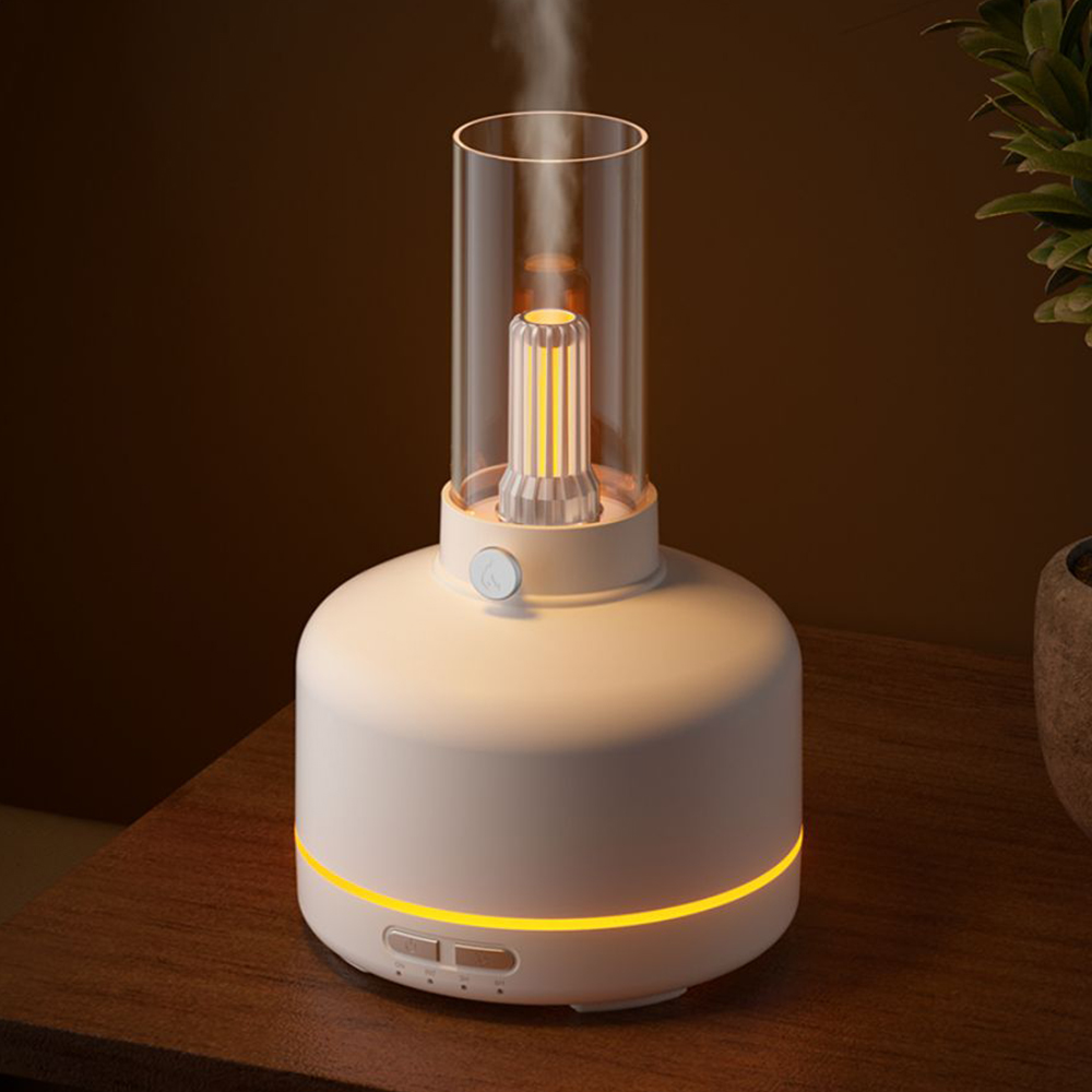 Diffuseur d'arôme Électrique D'Huiles Essentielles Blanc