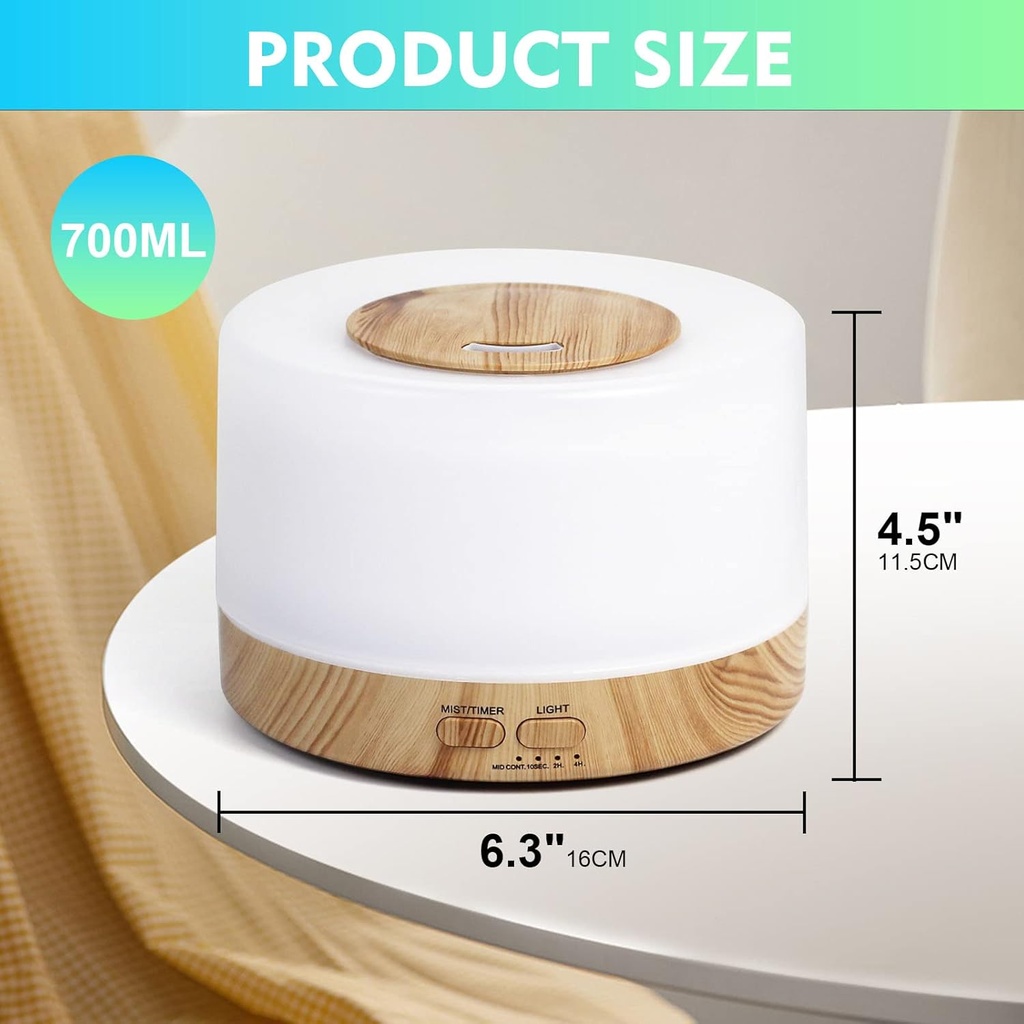 Diffuseur d'arôme Électrique D'Huiles Essentielles M2