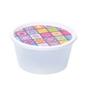Set de 7 Saladiers Rond En Plastique Avec Couvercle - Transparent