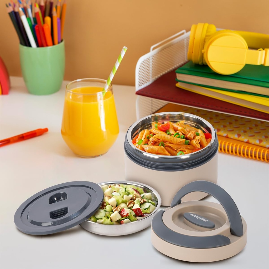Lunch Box Isotherme Pinnacle 600 ml Beige 