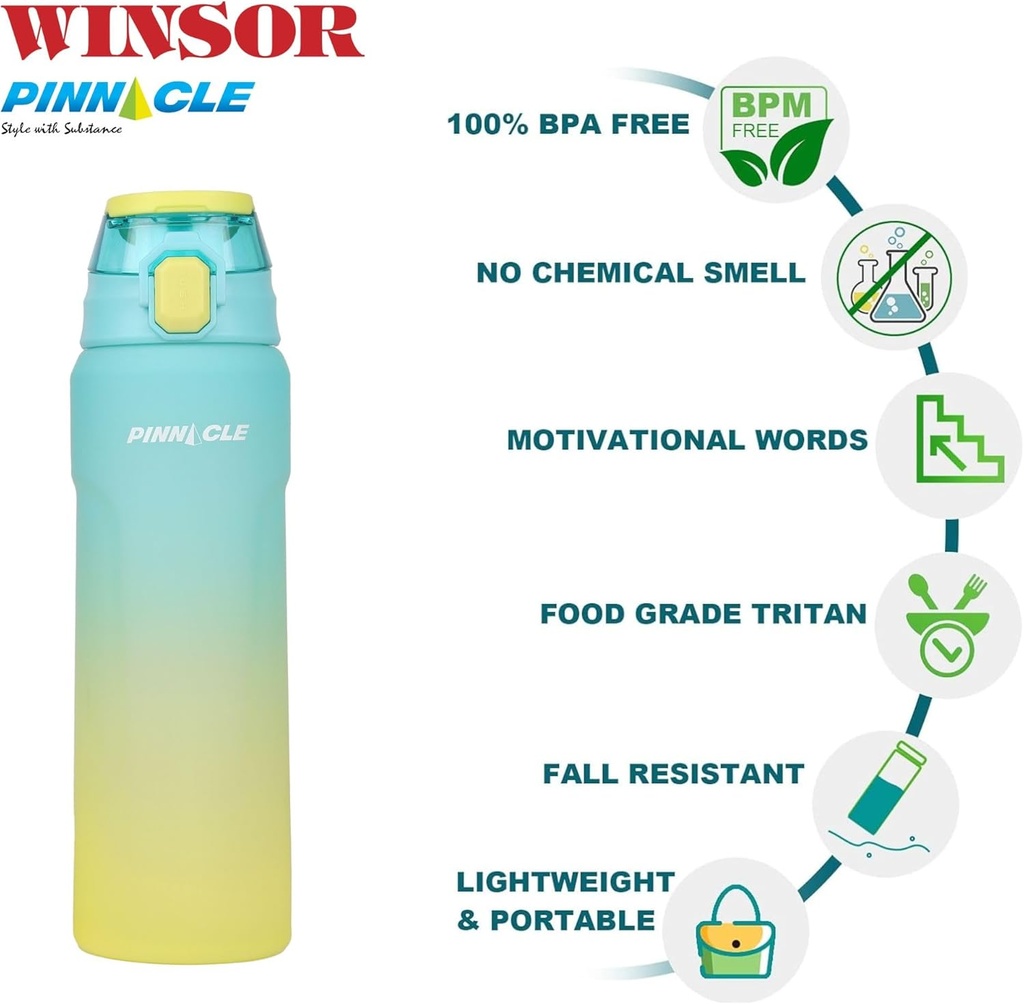 Bouteille d'eau Pinnacle Wave 1000ml