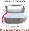 Lunch Box Isotherme Pinnacle 500 ml Gris