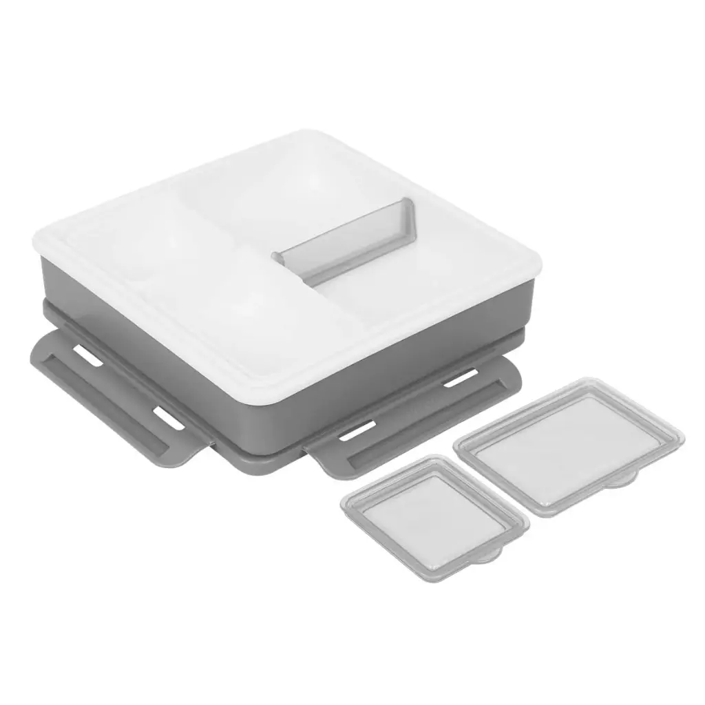 Lunch Box Isotherme Pinnacle 900 ML Gris