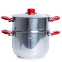 Couscoussier Inox HAS 6 Litres 22 cm