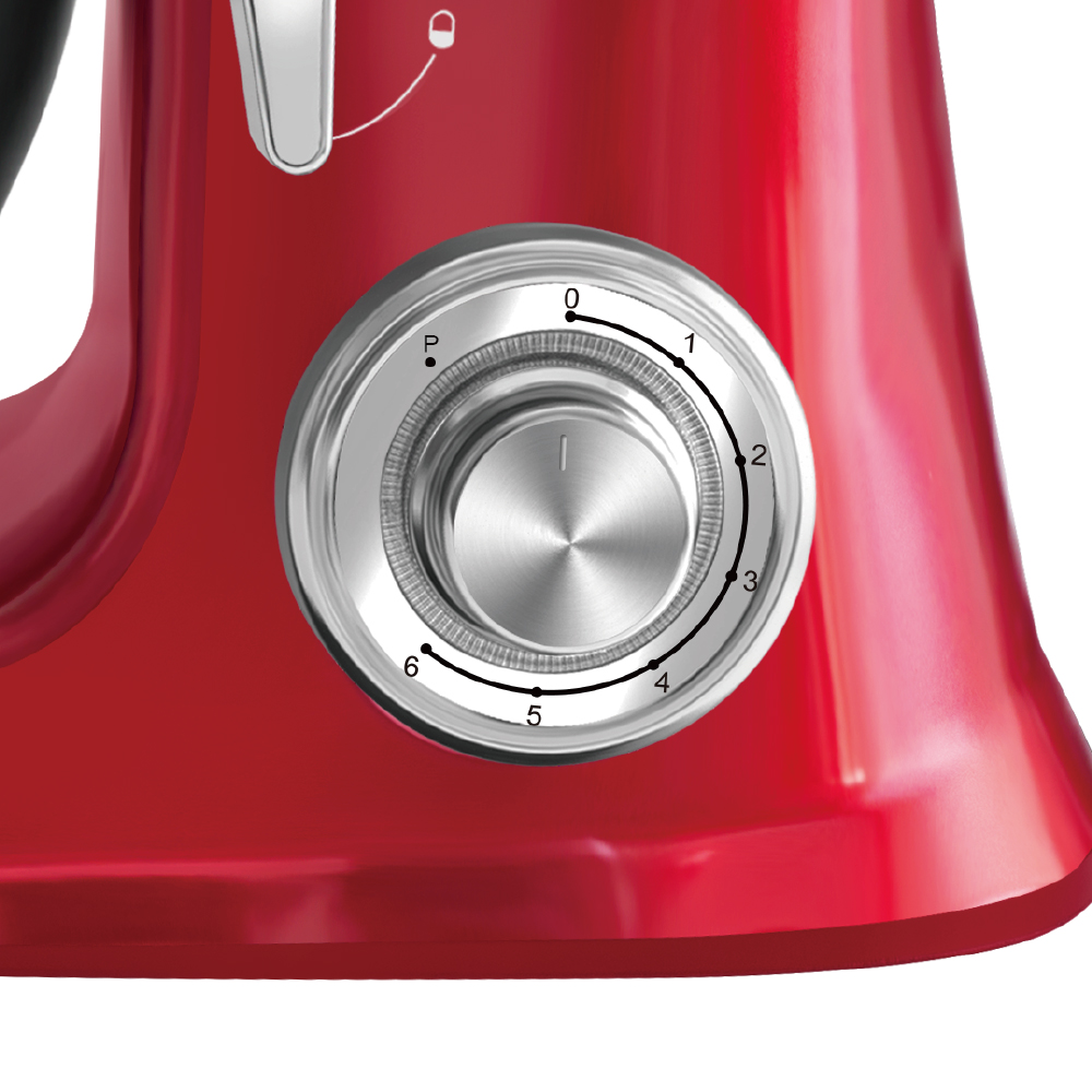 Robot Pétrin Lexical 1500W 8,5L Rouge