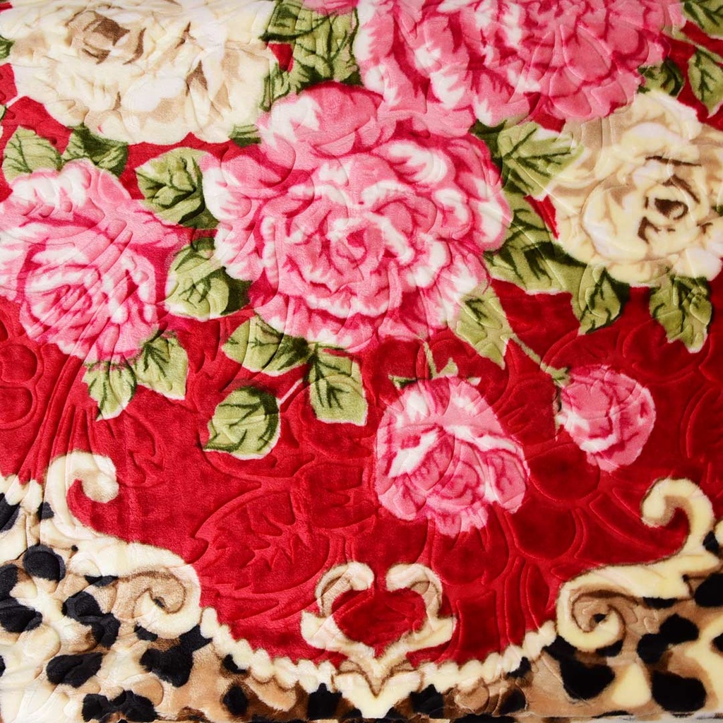 Couverture 2 Places 220/240 Dolce Vita - 4kg-M2 Tigre Rouge