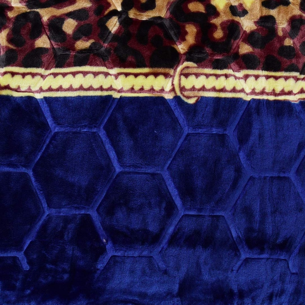 Couverture 2 Places 220/240 Dolce Vita - 4kg-M9 Tigre Bleu