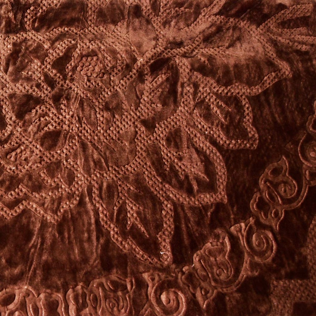 Couverture 2 Places 220/240 Dolce Vita - 4kg-M19 Marron