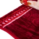 Couverture 2 Places 220/240 Dolce Vita - 4kg-M3 Fleur Rouge