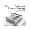 Support PC Portable Pliable En Aluminium  Rotatif 360°