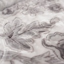 Couverture 2 Places 220/240 Dolce Vita - 4kg-M13 Fleur Gris