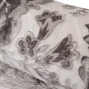 Couverture 2 Places 220/240 Dolce Vita - 4kg-M13 Fleur Gris