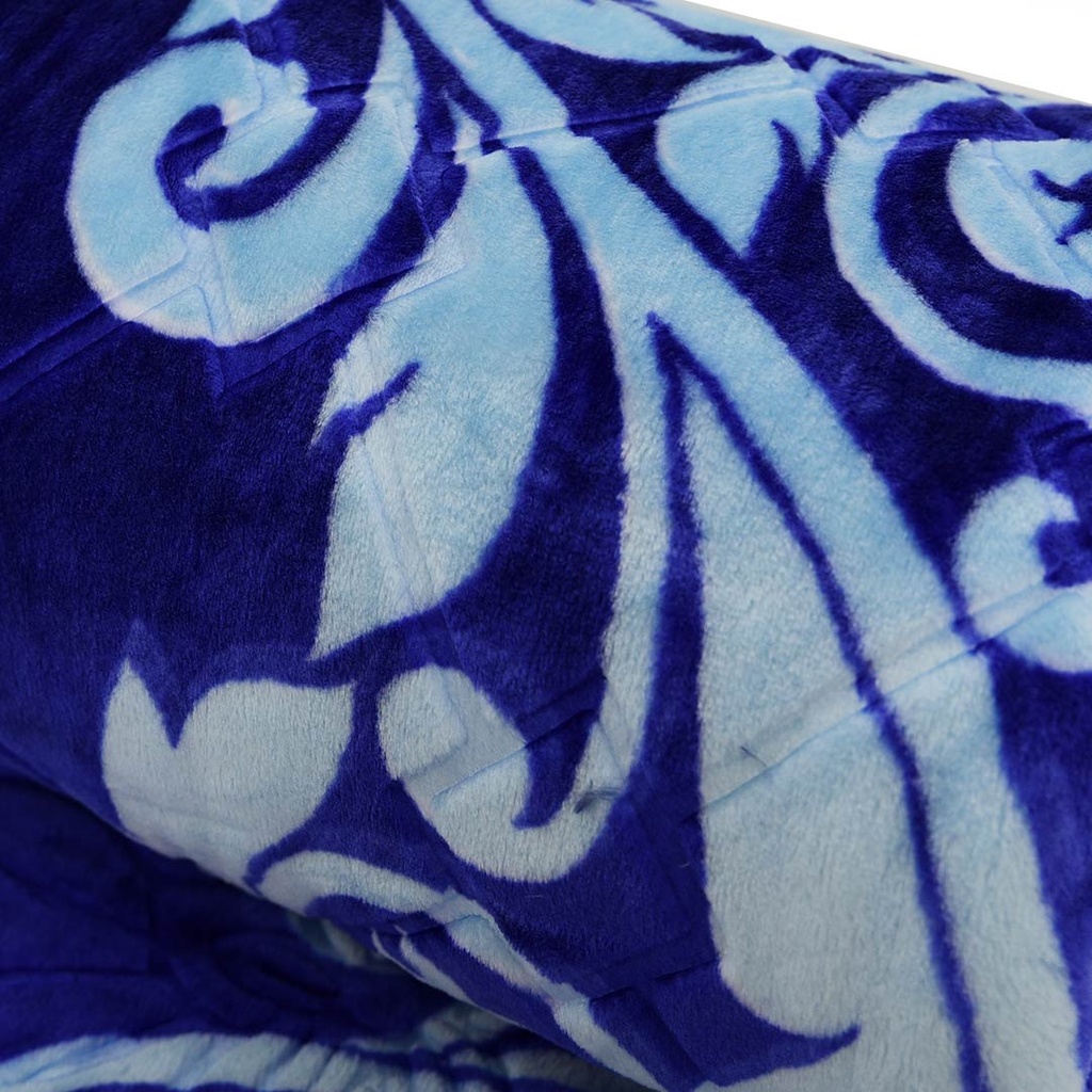 Couverture 2 Places 220/240 Dolce Vita - 4kg-M8 Bleu / Bleu Ciel