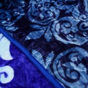 Couverture 2 Places 220/240 Dolce Vita - 4kg-M8 Bleu / Bleu Ciel