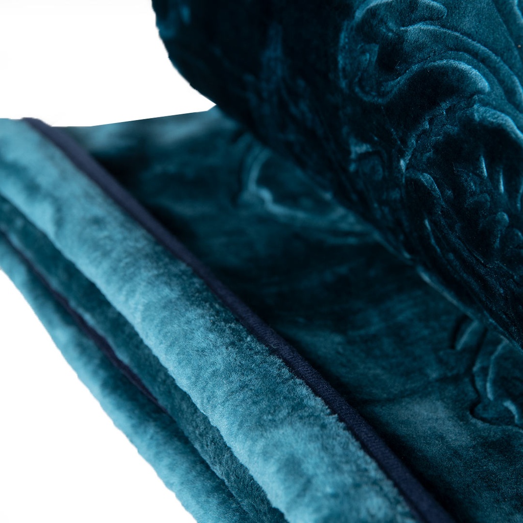 Couverture 2 Places 220/240 Dolce Vita -M6 Turquoise