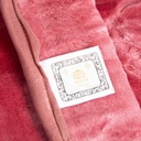 Couverture 2 Places 220/240 Dolce Vita -M10 Rose Foncé