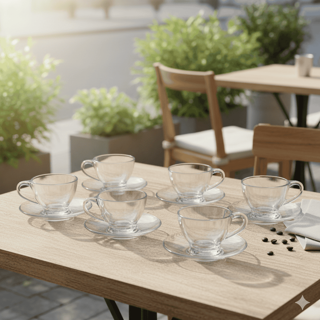 Lot De 2 Verres à Café En Porcelaine - Modèle Maggie, Décorés à La Main, Multicolore, Compatibles Lave-vaisselle Et Micro-ondes - 8