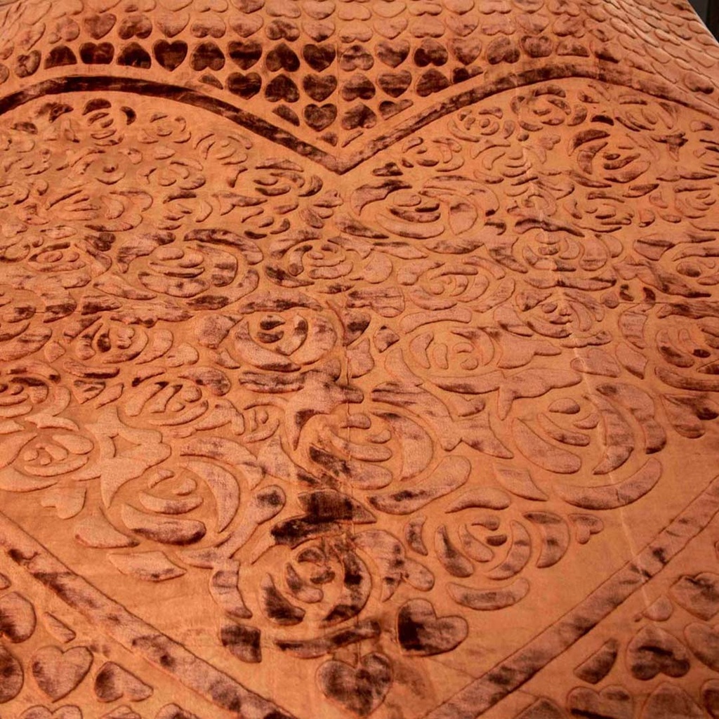 Couverture 2 Places 220/240 Dolce Vita -M12 Miel