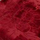 Couverture 2 Places 220/240 Dolce Vita -M10 Rouge