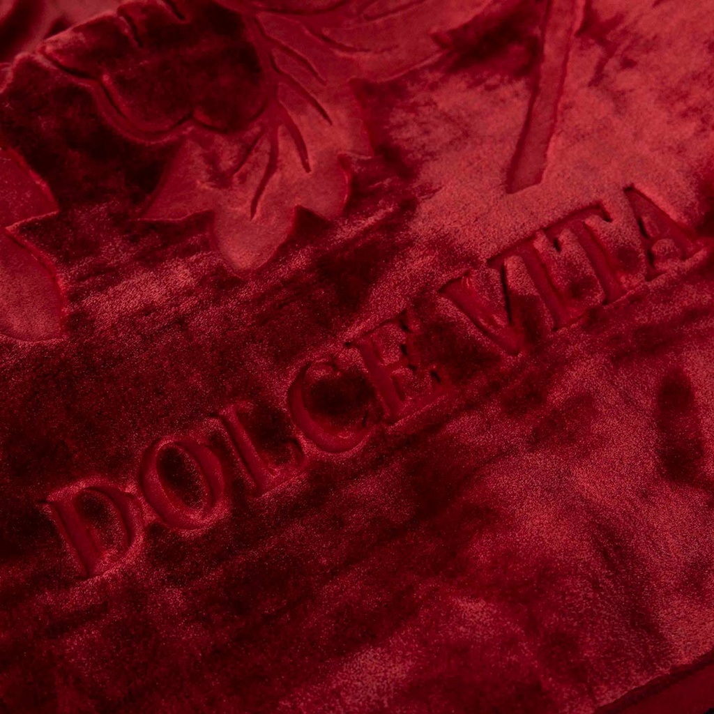 Couverture 2 Places 220/240 Dolce Vita -M10 Rouge