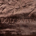 Couverture 2 Places 220/240 Dolce Vita -M13 Marron