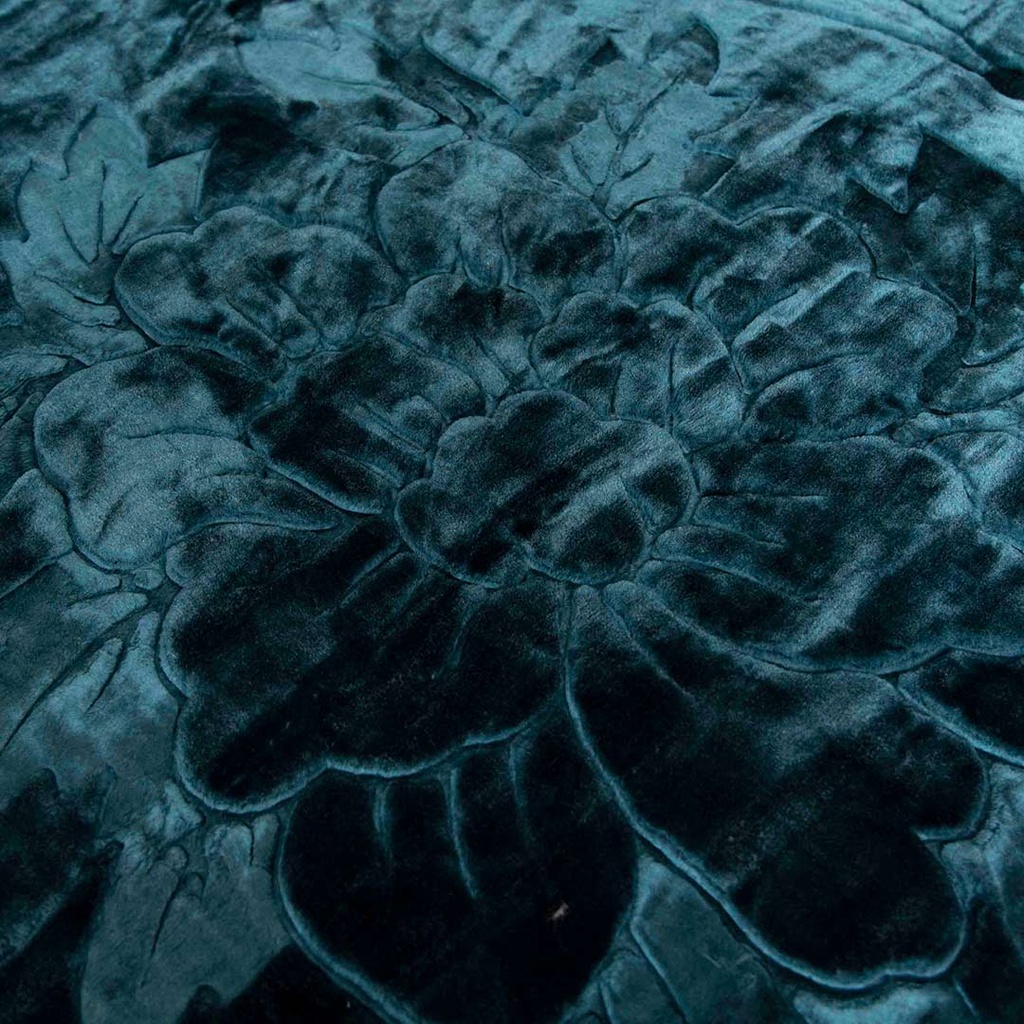 Couverture 2 Places 220/240 Dolce Vita -M6 Turquoise