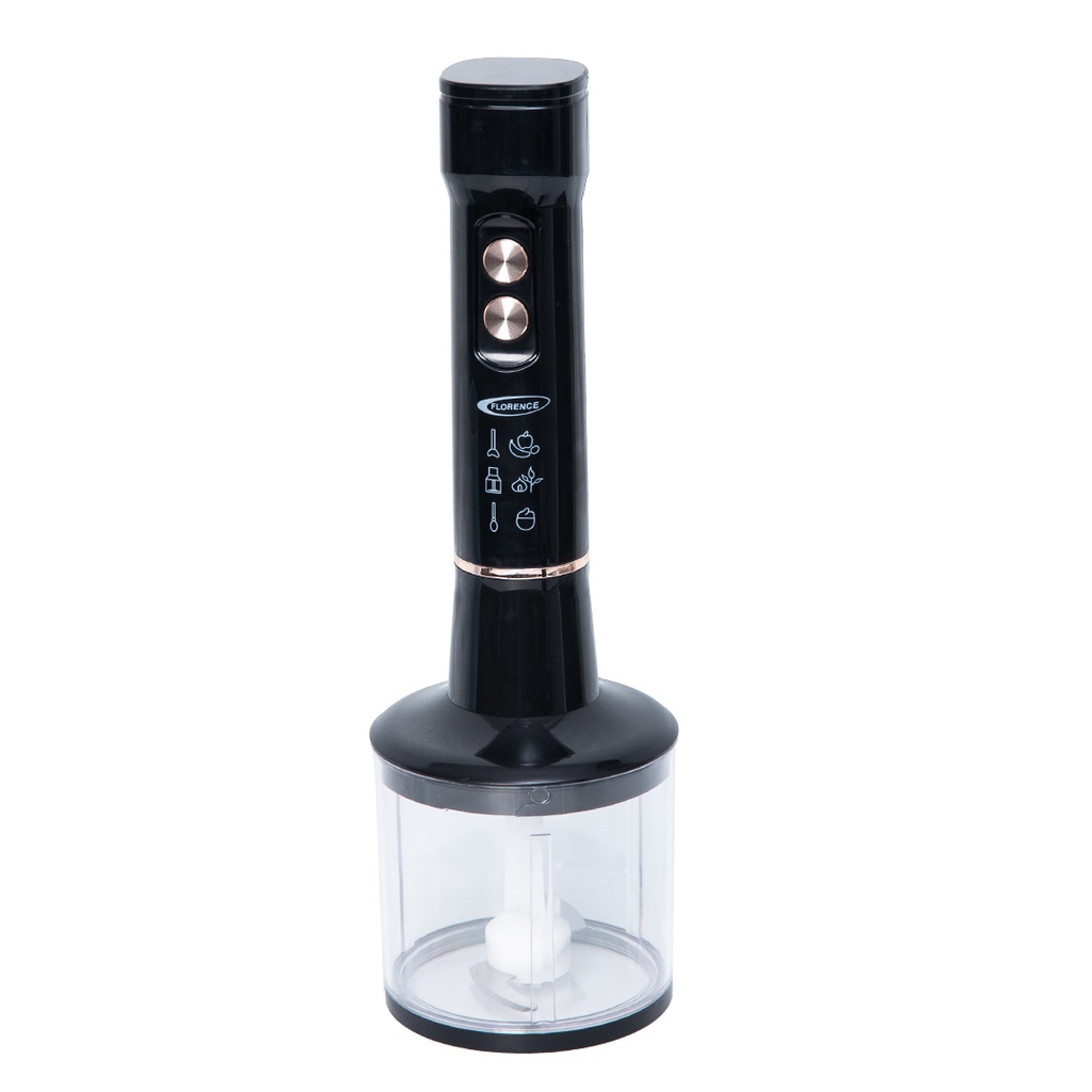 Mixeur Plongeant 4 en 1 Florence 400W Noir 