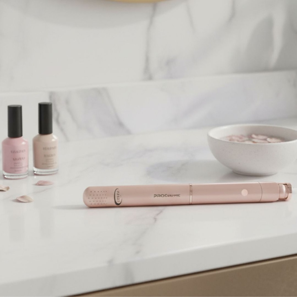 Plaque cheveux Prova Céramique Rose 50W 220°C