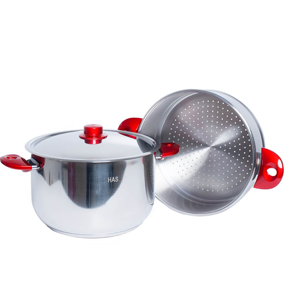 Couscoussier Inox HAS 12 Litres 28 cm