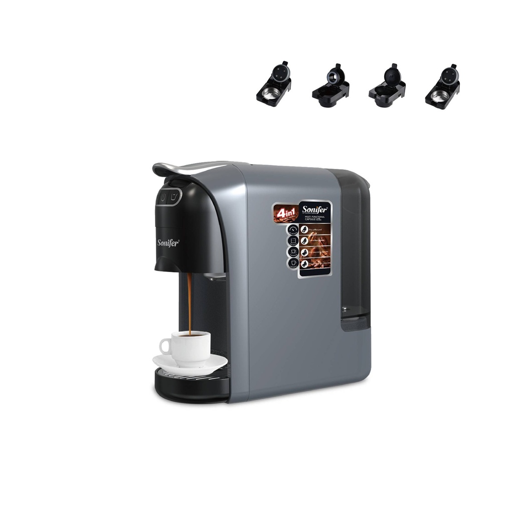 Machine à Café Multifonctions 4 en 1 Sonifer 1400W