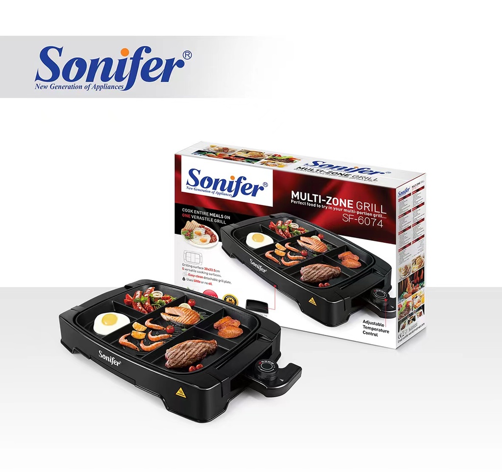 Multi Grill Electrique Sonifer 1500W