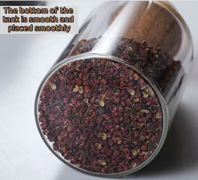 Lot de 3 Boite En verre avec Couvercle en Bois Bambou