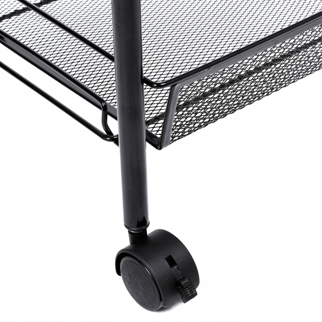 Chariot de Rangement De Cuisine Mobile à 4 Niveaux