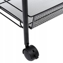 Chariot de Rangement De Cuisine Mobile à 4 Niveaux