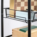 Chariot de Rangement De Cuisine Mobile à 4 Niveaux