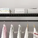 Portant vêtements Et Organisateur à 4 Niveaux de Rangement