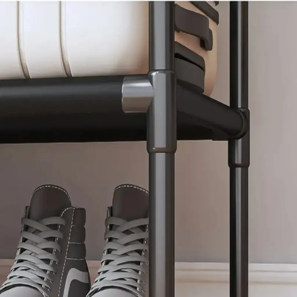 Portant vêtements Et Organisateur à 4 Niveaux de Rangement