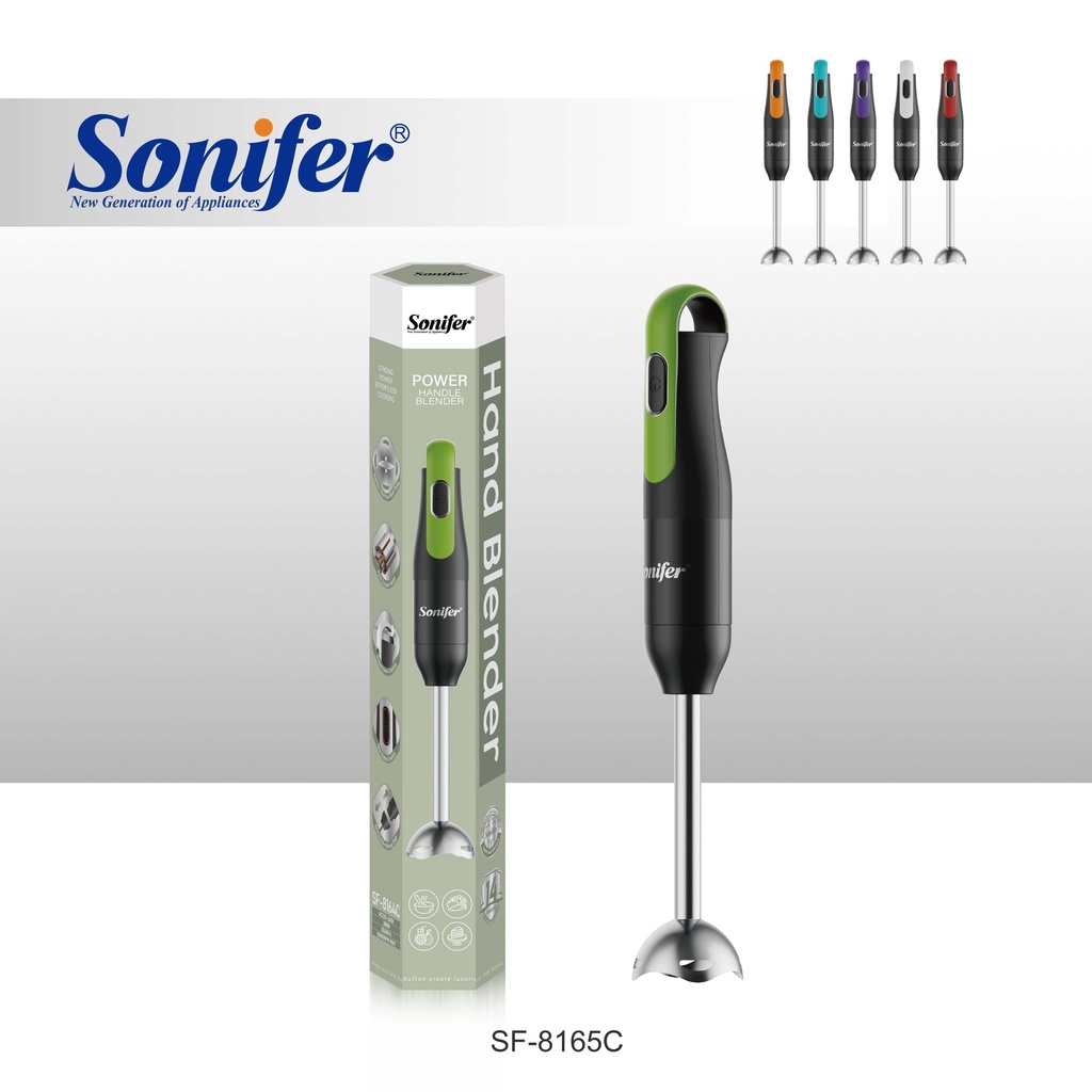Mixeur Plongeant Sonifer 300W Vert