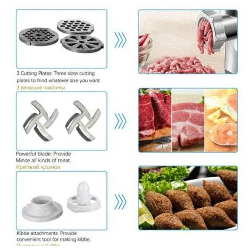 Hchoir à Viande Sonifer 1200W Rouge